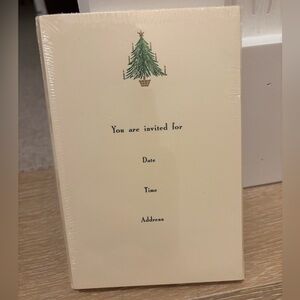 Dempsey & Carroll Holiday Invitation Cards pack 10